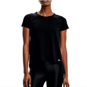 Under Armour ISO Chill Fitted Short Sleeve Top Black XS